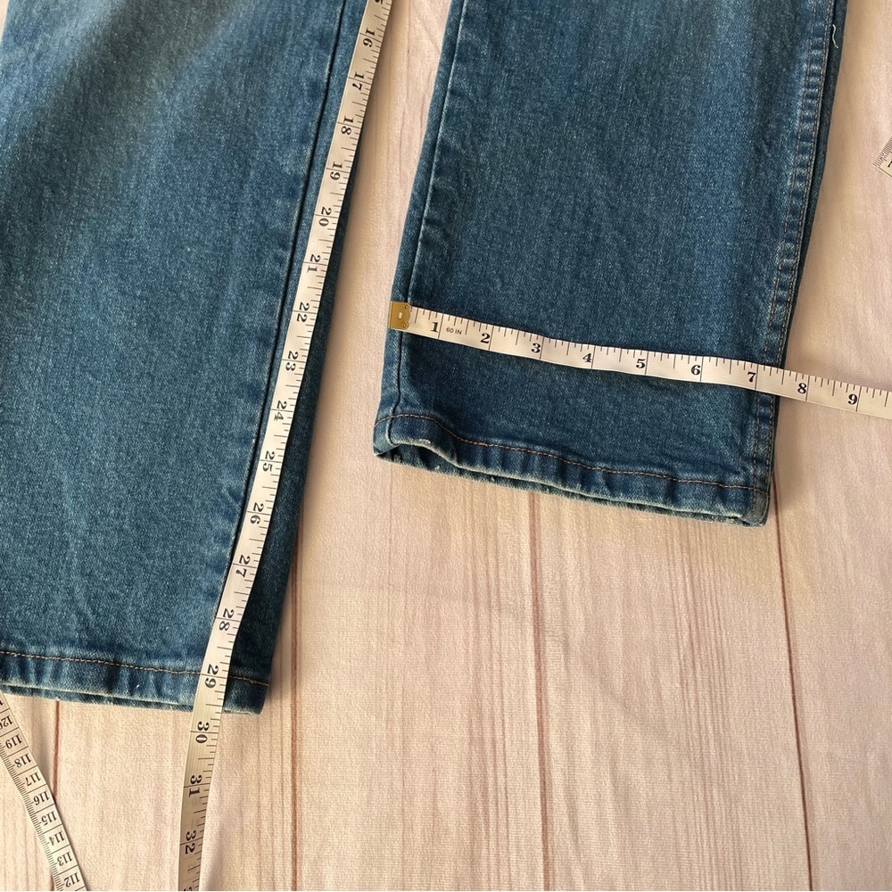 Wrangler A001 3030 Jeans Women’s 28 Blue Straight Leg Coastal Cowgirl Western - Picture 15 of 15